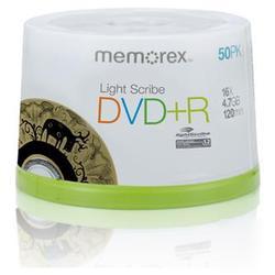 New memorex lightscribe 16X dvd+r media 05431