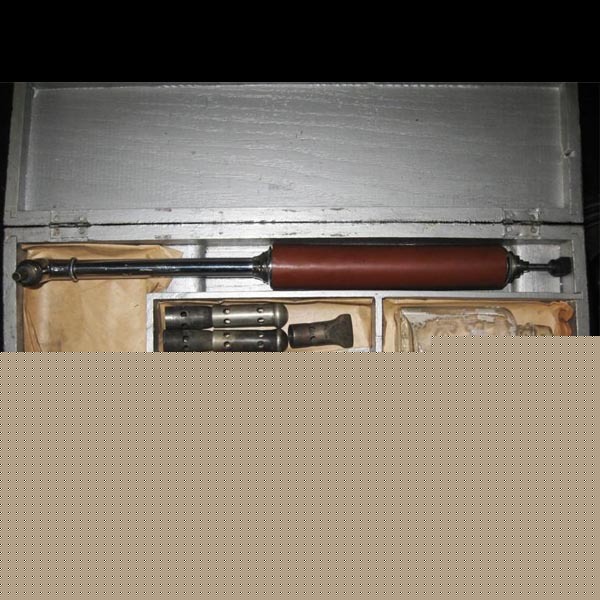 Antique surgical dechery gosselin vet instruments case