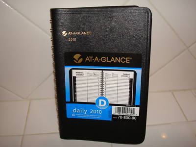 At-a-glance daily planner, 2010 - 5.5