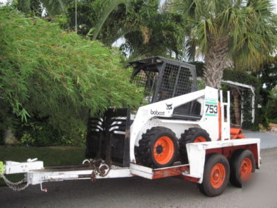 Bobcat 753 f-series skidloader low 1780 hours 