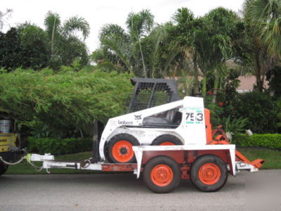 Bobcat 753 f-series skidloader low 1780 hours 