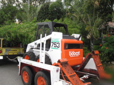 Bobcat 753 f-series skidloader low 1780 hours 