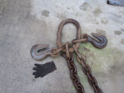 Chain lifting sling heavy duty