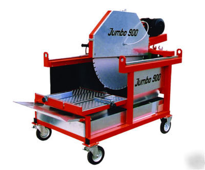 Norton clipper jumbo 1000 415V masonry block stone saw