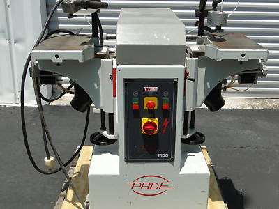 Pade mdo mortiser double spindle wood working machine