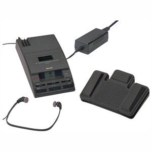 Philips 720 minicassette transcriber kit lfh-720 type