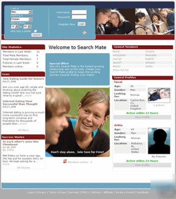 Searchmate.tv dating social networking website for sale