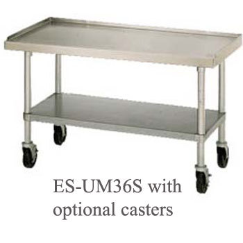 Star es-UM48S equipment stand, stainless steel, 48