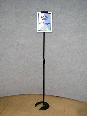 4 inch single side sign holder