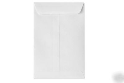 50 6X9 open end envelopes 24LB bright white mailer ship