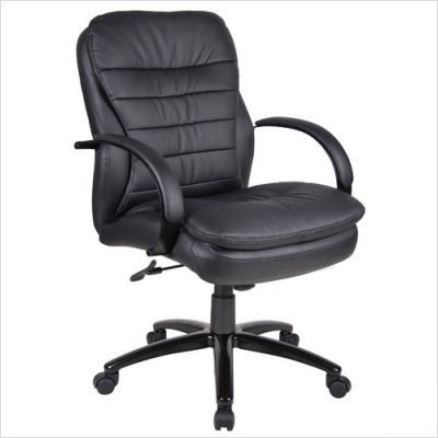 Habanera mid back executive chair black knee tilt