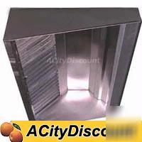 New 8FT stainless steel concession range grease hood