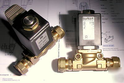 Solenoid valve 12V/24V +15MM [central heating? 12VOLT