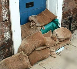 New 150 hessian sandbags with ties, sacks, sand bags, 