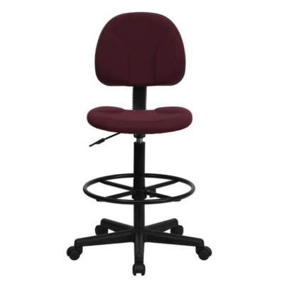 Ergonomic drafting stool multi function adjustable seat