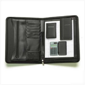 Five piece office folio set