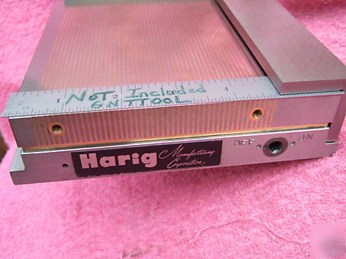 Harig magnetic chuck 6X6 permenant magnetic low profile