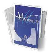 Deflecto docupocket portrait orientation wall file