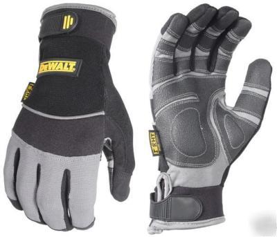 Dewalt DPG210 padded palm utility work gloves xl