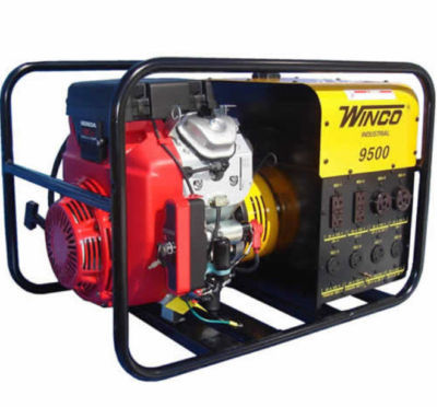 Generator portable industrial - 16.6 hp honda - 9.5 kw