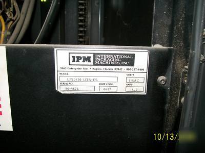 Ipm pallet stretch wrap machine