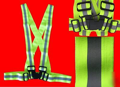 5 fluorescent reflective high visibility harness belt-y