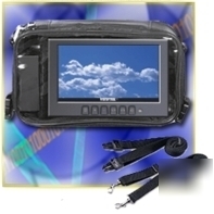 7 inch color cctv test lcd monitor with 2 rca inputs 