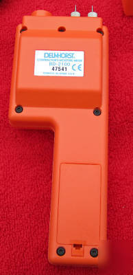 Delmhorst bd-2100 digital moisture meter - mint in case