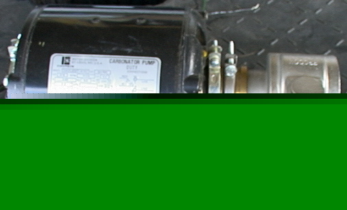 Emerson carbonator procon vane pump 1/4HP 230VAC 1-phas