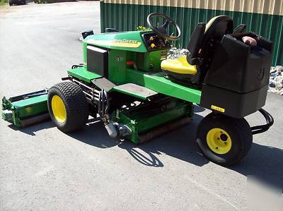 John deere 2653A diesel golf reel lawn infield mower 