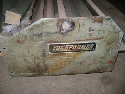 Lockformer 5' duct liner insulation cutter machine