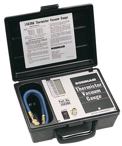 Robinair 14830A thermistor vacuum ac gauge hvac/r tools