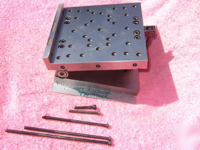 Sine plate 6X6 w/ hermann schmidt tensioner machinist