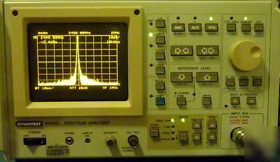 Advantest R4131D microwave spectrum analyzer 3.5GHZ