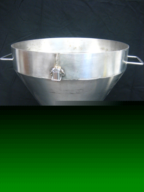 Asme bpe stainless steel process funnel fitting w clamp