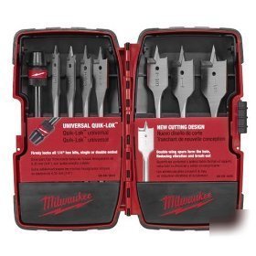 Milwaukee 49-22-0175 universal quik-lok flat boring set