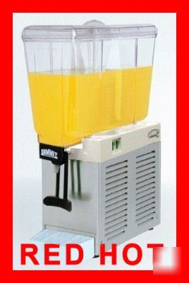 New 4 gallon juice ice tea beverage dispenser catering