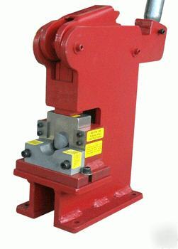 Pro hand press pipe and tube notcher 