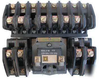 Square d 8903-LO80 8P 30 amp lighting contactor open