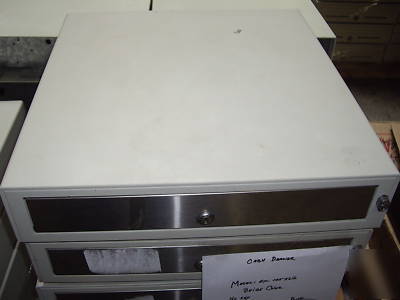 Used ms ep-125KLIC cash drawer no key serial parallel