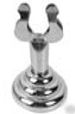 12 pc of stainless steel menu holder stand name card