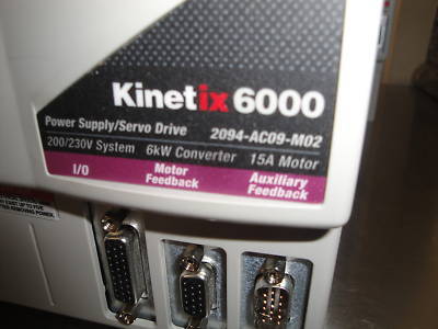 Allen bradley bul 2094 kinetix 6000 servo drive systems