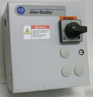 Allen bradley compact combination starter 2HP 103H-NX1D