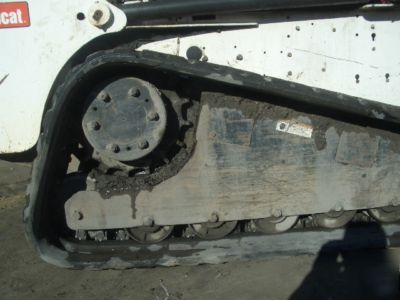 Bobcat T250 track loader and bucket kubota turbo diesel