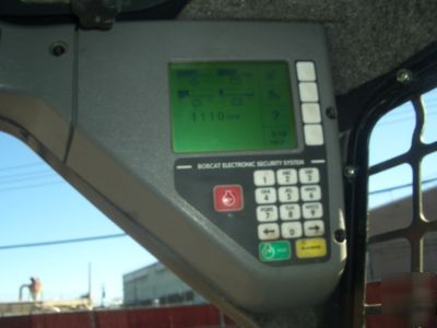 Bobcat T250 track loader and bucket kubota turbo diesel