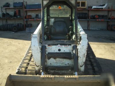 Bobcat T250 track loader and bucket kubota turbo diesel