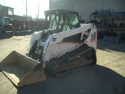 Bobcat T250 track loader and bucket kubota turbo diesel