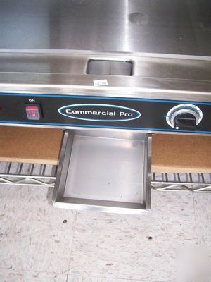 Commercial pro electric griddle countertop CPG36