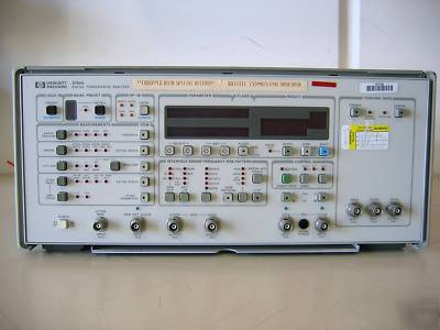 Hp / agilent 3764A digital transmission analyzer w/ opt
