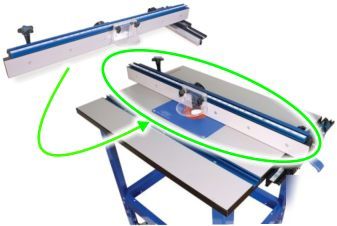 Kreg jig tools - precision router table fence (36 inch)